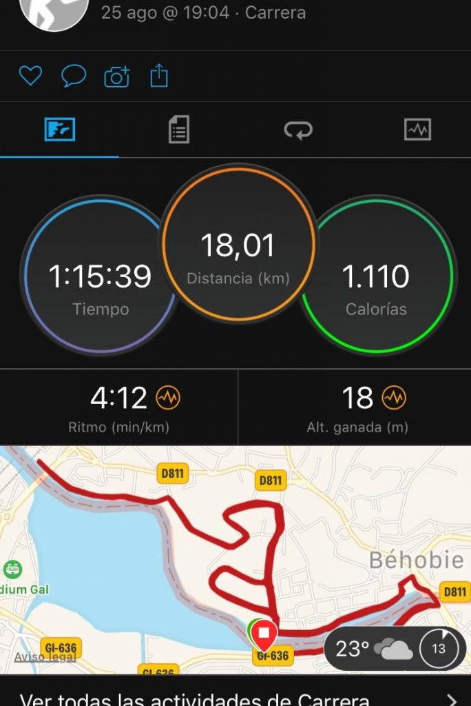 Long Run 18 kms