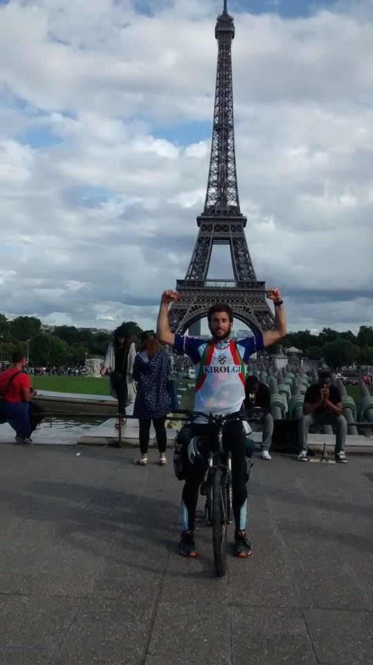 Irun Paris en bicicleta
