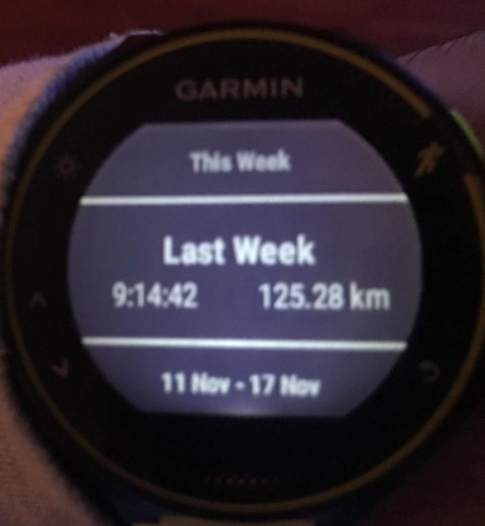 kms semanales 3 semana